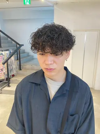 パーマ メンズ 新宿【メンズパーマ】 塩澤太一のヘアスタイル