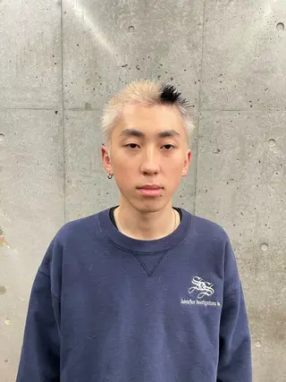 ショート カラー メンズ men's 特化 ✨ソウタのヘアスタイル