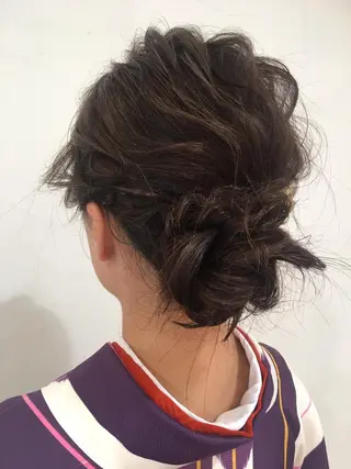 ヘアアレンジ 乳井 悠香のヘアスタイル