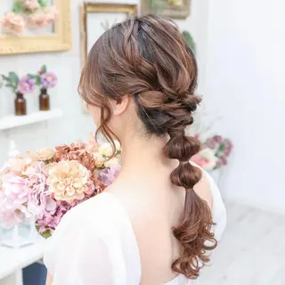 ロング ヘアアレンジ Studio taloのヘアスタイル