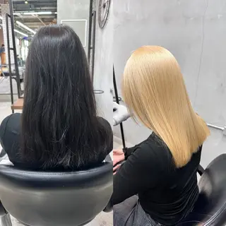 セミロング 五十嵐彬仁 【ハイトーン／ボブ】のヘアスタイル