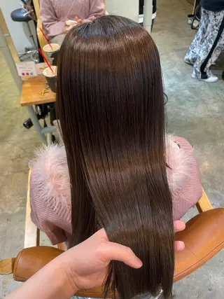 ロング 佐藤 菜々美のヘアスタイル