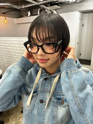 ショート 佐藤 芽衣のヘアスタイル