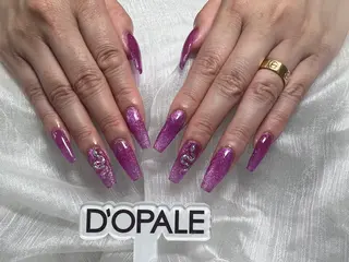 ネイル D‘OPALEサロン所属・長さ出し専門店 上野kkのネイルデザイン