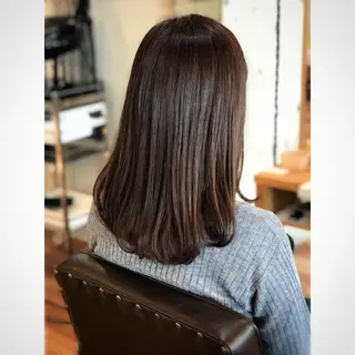 セミロング カラー be‘leef eje所属・中村 剛幸のヘアスタイル