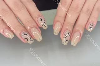 ネイル 神田 ココナッツのネイルデザイン
