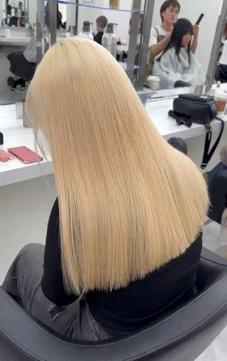 ロング カラー 🫧韓国風透明感 ヘア🫧towaのヘアスタイル