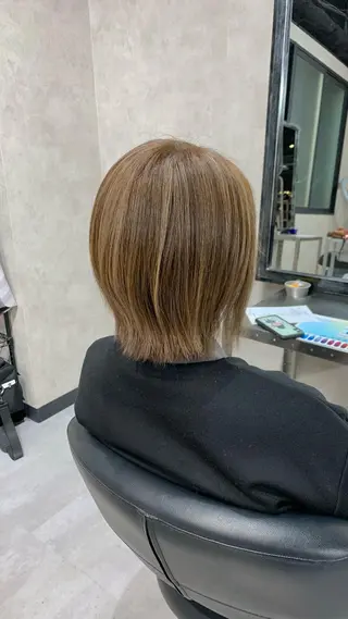 カラー KISS SWAN所属・B E C H I C O〔べち子〕のヘアスタイル