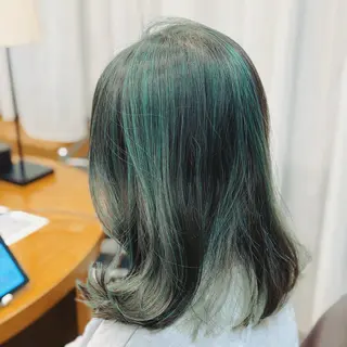 ロング 池田 雅史のヘアスタイル
