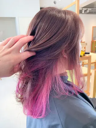 セミロング カラー gotoday新宿aura店所属・新宿徒歩5分 透明感カラーのその他イメージ