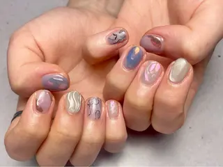 ネイル total beauty TLIENGLE［ﾄﾘｱﾝｸﾞﾙ］所属・tliengle ［ﾄﾘｱﾝｸﾞﾙ］のネイルデザイン