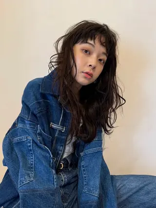 ロング パーマ ENIF ヤマグチアツコのヘアスタイル