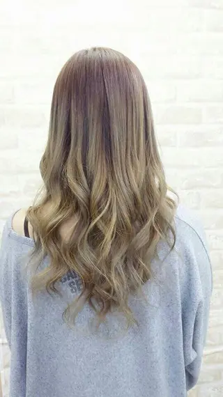 セミロング ロング カラー リノヘア プラス 関内店所属・レイヤー/髪質改善 /縮毛矯正/テツのヘアスタイル