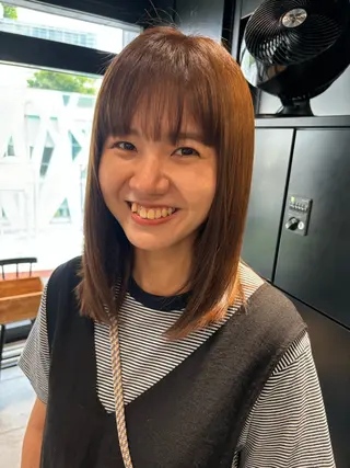 ショート カラー LANVERY所属・カットモデル 募集中/礒部美沙のヘアスタイル