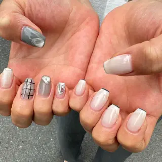 ショート yuka ♡のネイルデザイン