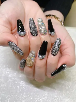 セミロング JNA認定講師🌸 RIEのネイルデザイン