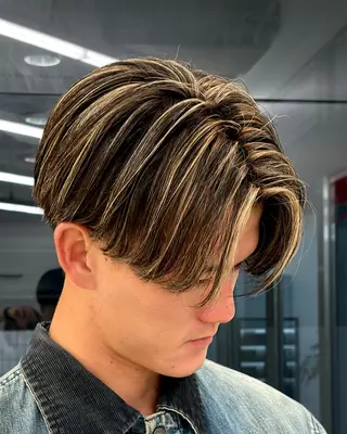 カラー メンズ 森龍馬 メンズ専門美容師のヘアスタイル