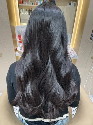 ロング カラー 韓国ヘア/髪質改善 /Harunaのヘアスタイル