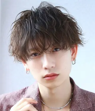 パーマ メンズ 🫧ナオ🫧 /韓国 ヘア/ マンツーマンのヘアスタイル