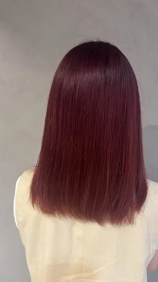 セミロング 中屋 日和のヘアスタイル