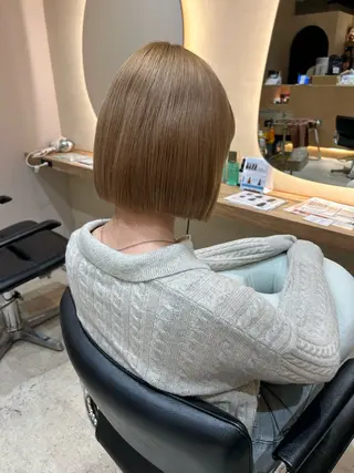 ショート レイヤー・ボブカット ／もえまる🌻のヘアスタイル