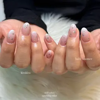 ネイル sparkling mint【スパークリングミント】所属・natsuki 🎀💎モデル様募集のネイルデザイン