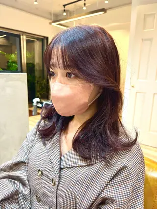 セミロング 小山 ヨシタカのヘアスタイル