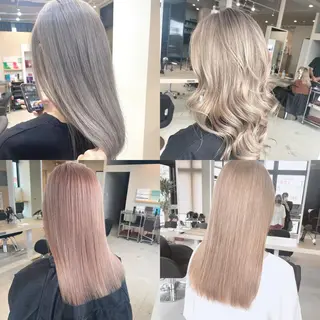 セミロング カラー Lia所属・皆木 智晴のヘアスタイル