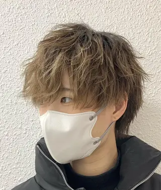 メンズ 石谷蒼 メンズパーマ特化のヘアスタイル