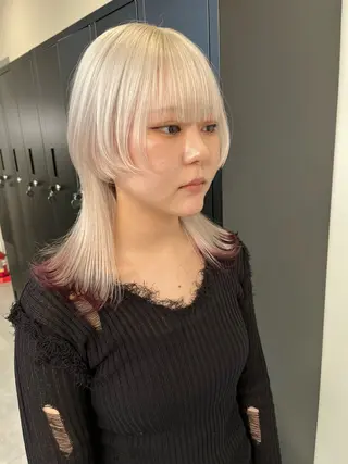 ミディアム カラー GO TODAY SHAiRE SALON 町田店所属・🫧大森 知夏🫧のヘアスタイル