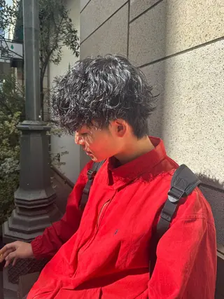 カラー パーマ メンズ だいすけ/メンズ/ イージーパーマのヘアスタイル