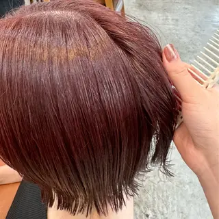 ショート カラー 🎀asumi/艶カ ラー/ミディアムのヘアスタイル