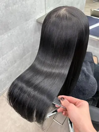 ロング カラー 髪質改善/韓国 ﾚｲﾔｰ/店長/原島のヘアスタイル