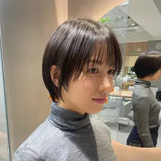 ショート MINX 渡邉由理のヘアスタイル