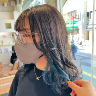 カラー インナーカラー♡ Nanakoのヘアスタイル