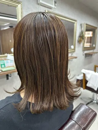 ロング カラー Lien 深井店のヘアスタイル