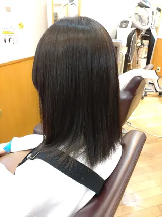 ミディアム パーマ 仮屋 敬介のヘアスタイル