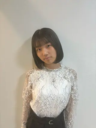 ショート 札幌パーマ 髪質改善/後藤海音のヘアスタイル