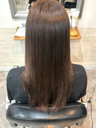 ロング カラー 堀川 希歩のヘアスタイル