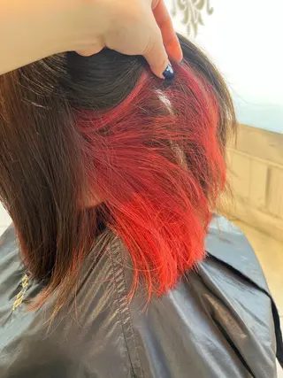 ミディアム FENICE on the beach所属・タニ ヒナタのヘアスタイル