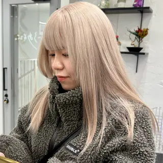 ロング カラー いろあそび所属・ショート/ウルフ カットモデル募集のヘアスタイル