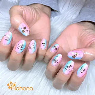 ネイル Alohana所属・Alohana Minaのネイルデザイン