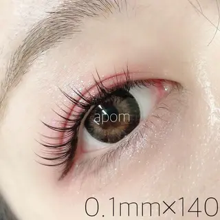 マツエク・マツパ apom 森分のマツエク・マツパデザイン