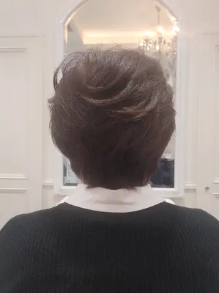 ショート 中村 裕昭のヘアスタイル