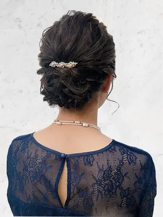 ミディアム ヘアアレンジ Blue所属・透明感カラー 🫰🏻💗 高橋舞のその他イメージ