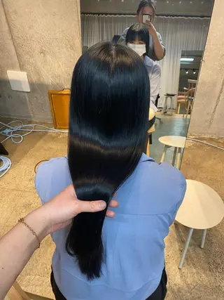 ロング 飯田 みづきのヘアスタイル