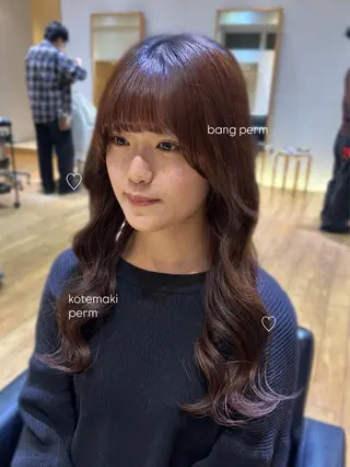 パーマ 韓国風ヘア/パーマ ♡あゆのヘアスタイル