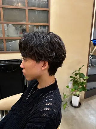 ショート メンズ 鹿児島 TSUBASAのヘアスタイル