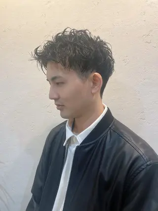 パーマ メンズ 工藤 梨花のヘアスタイル