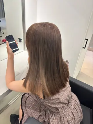 ミディアム EIGHT ／SHU🩶のヘアスタイル